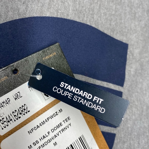 NWT The North Face T-shirt Gray Men’s Size Medium - Picture 6 of 7